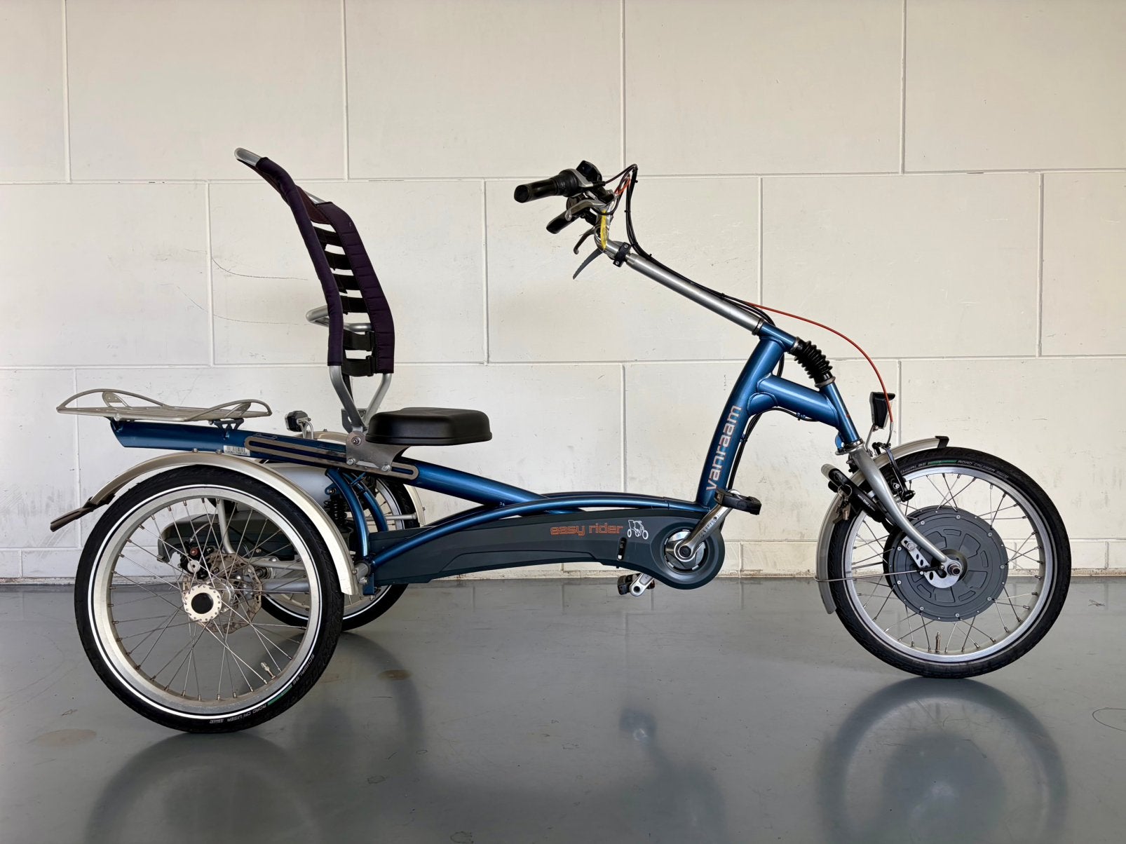 Van Raam Easy Rider 2, HT Motor, comfortstoel, garantie!, Ophalen of Verzenden, Zo goed als nieuw, Schijfrem