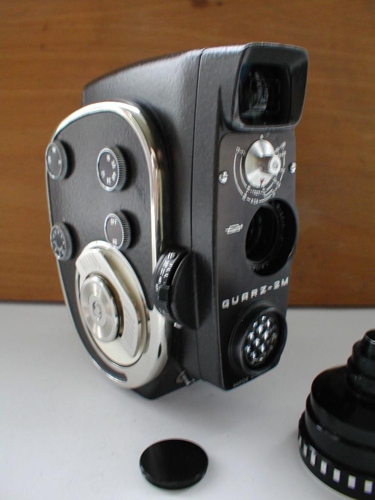 Zenit Quarz-2M 8mm filmcamera met extra lens, Ophalen of Verzenden, 8mm, Camera