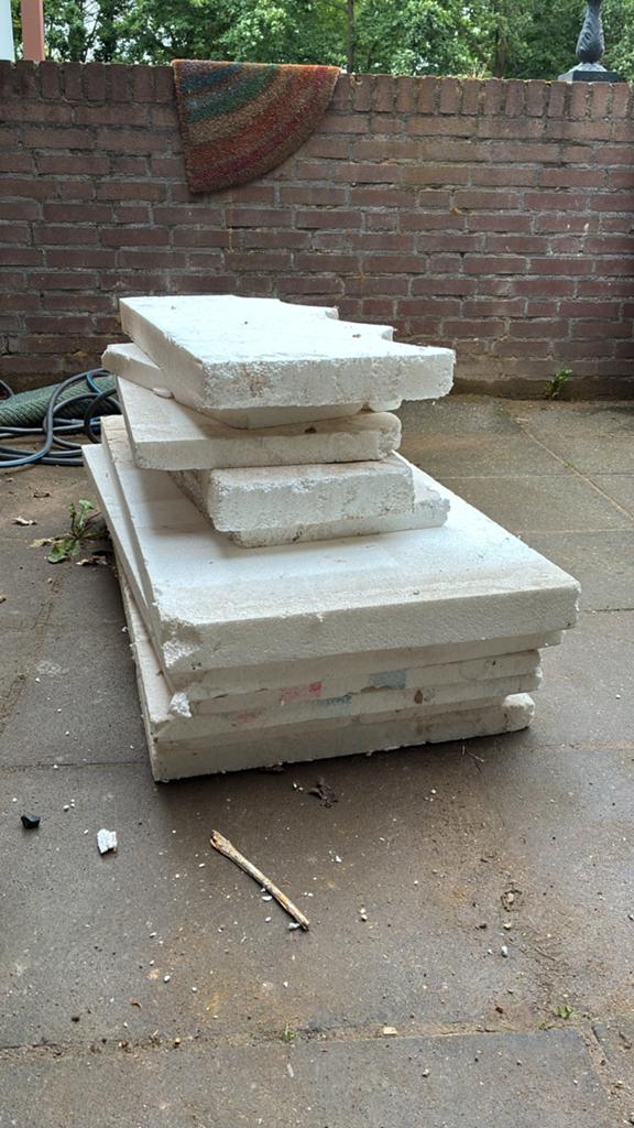 Tempex | piepschuim, Ophalen, Dakisolatie, 5 tot 10 m², Zo goed als nieuw