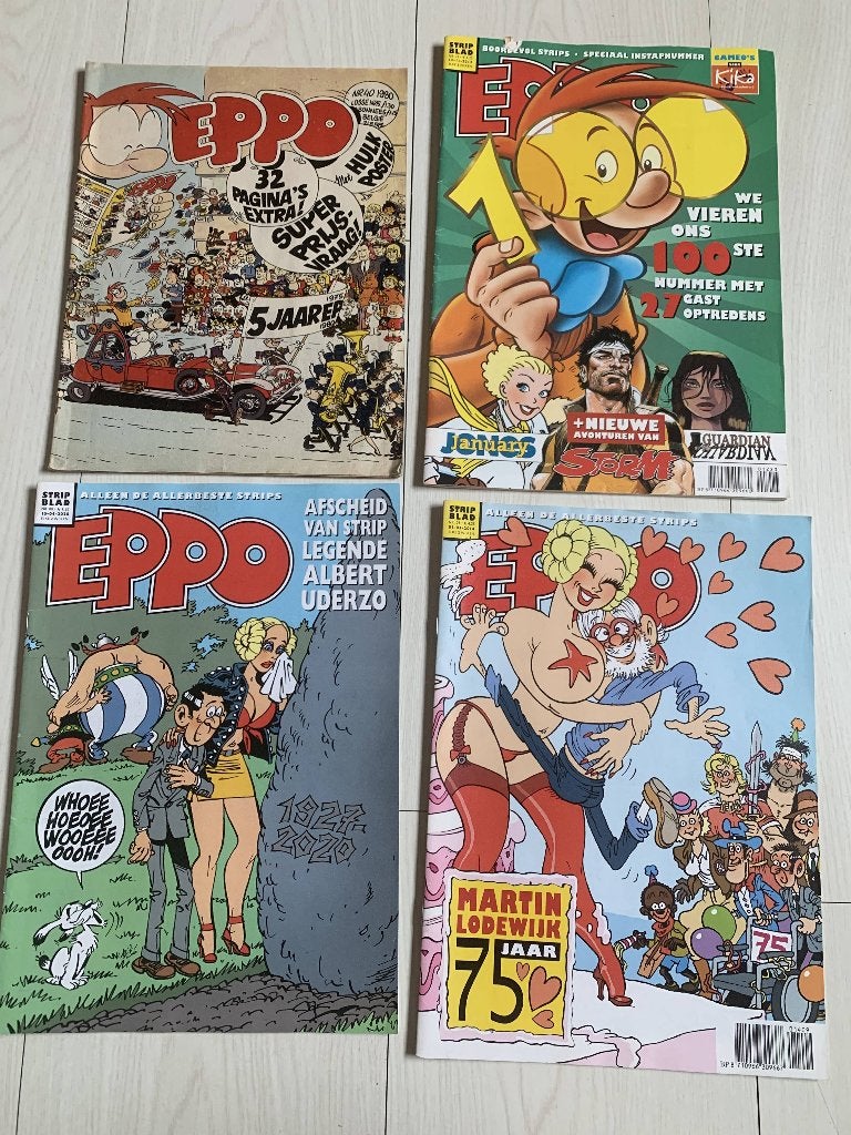 Eppo : 4 specials  - zie lijst, Boeken, Meerdere stripboeken, Ophalen of Verzenden, Zo goed als nieuw