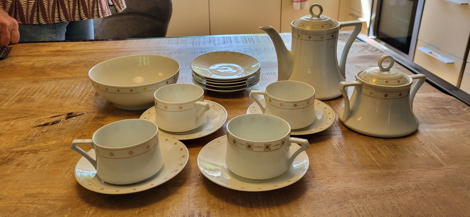 Vintage Imperial PSL Limoges servies - Koffie/Theeservies, Ophalen of Verzenden