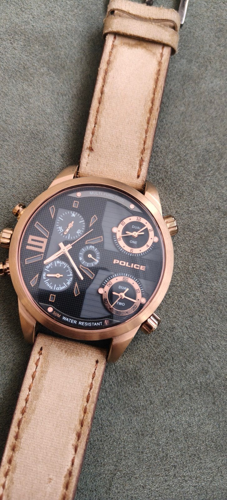 Diesel horloge, Ophalen of Verzenden, Zo goed als nieuw, Zwart, Android
