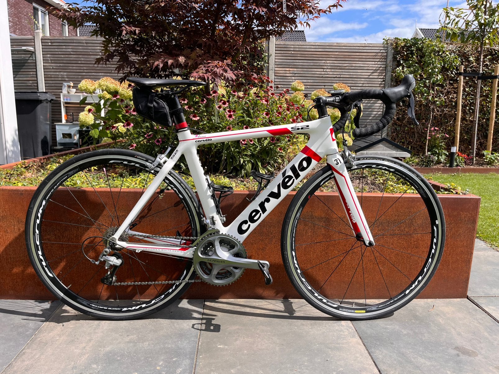 Cervelo s2 maat 54, Fietsen en Brommers, Fietsen | Racefietsen, Carbon, Velgrem, Zo goed als nieuw, Meer dan 20 versnellingen