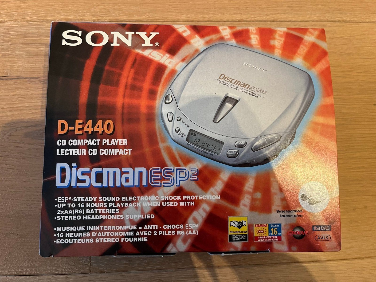 Discman Sony met draagtas, Ophalen, Discman