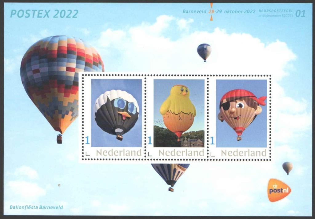 Postzegels Postex Apeldoorn 2022 (1), Postzegels en Munten, Postzegels | Nederland, Ophalen of Verzenden, Na 1940, Postfris