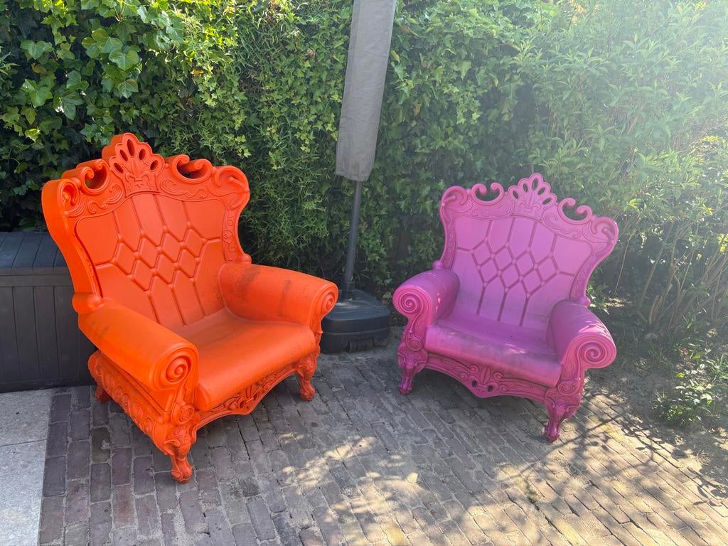 Queen of love design (buiten)stoel, Ophalen, Gebruikt, Overige materialen