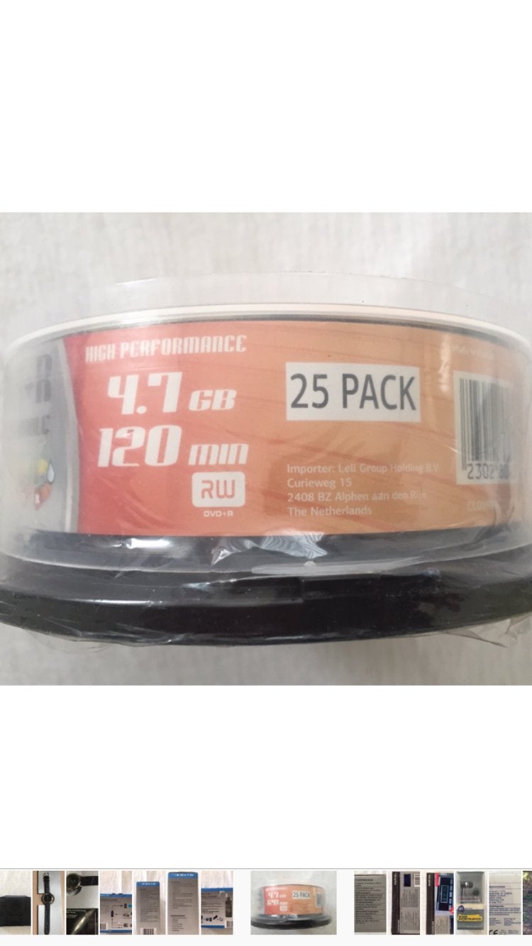 DVD+R recordable/DVD+RE(nieuw), Ophalen of Verzenden, Nieuw in verpakking, Overige typen