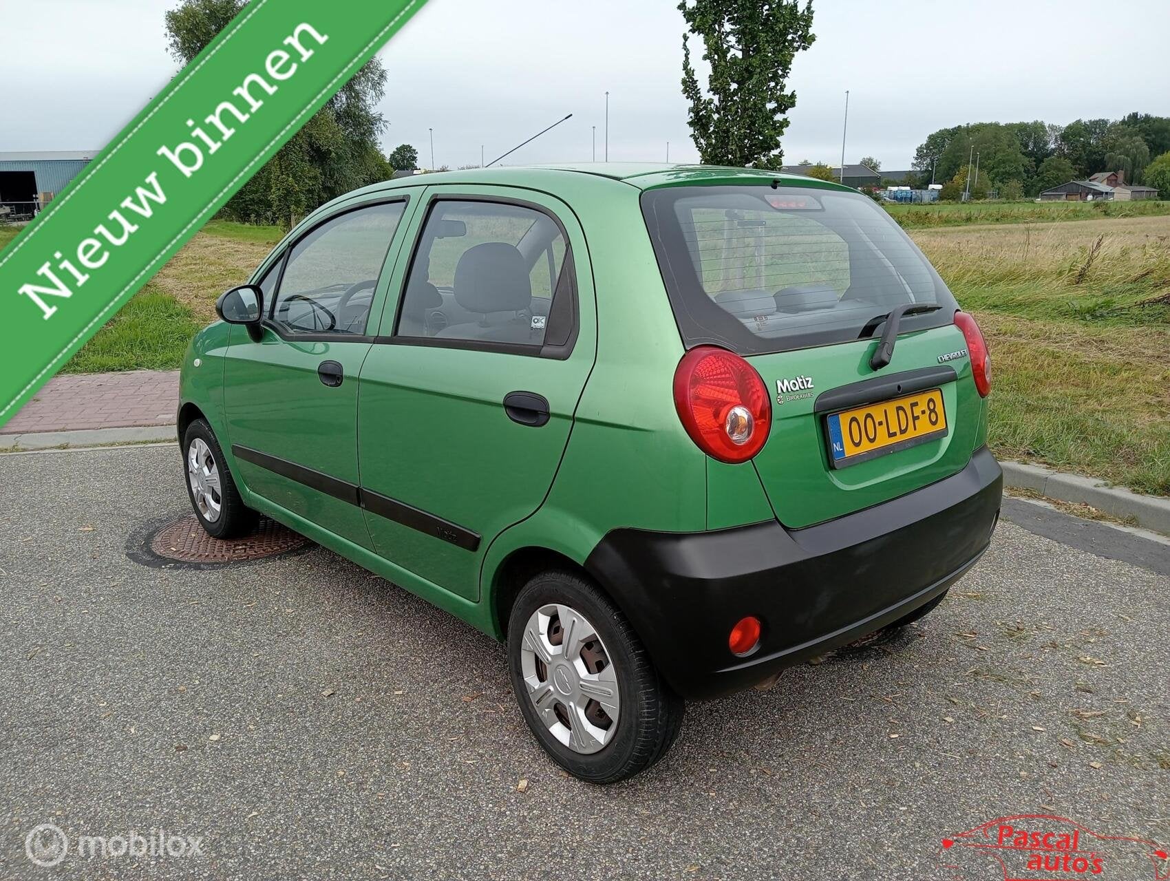 Chevrolet Matiz 0.8 nap 1e eigenaar, Auto's, Voorwielaandrijving, Euro 5, Stof, Gebruikt