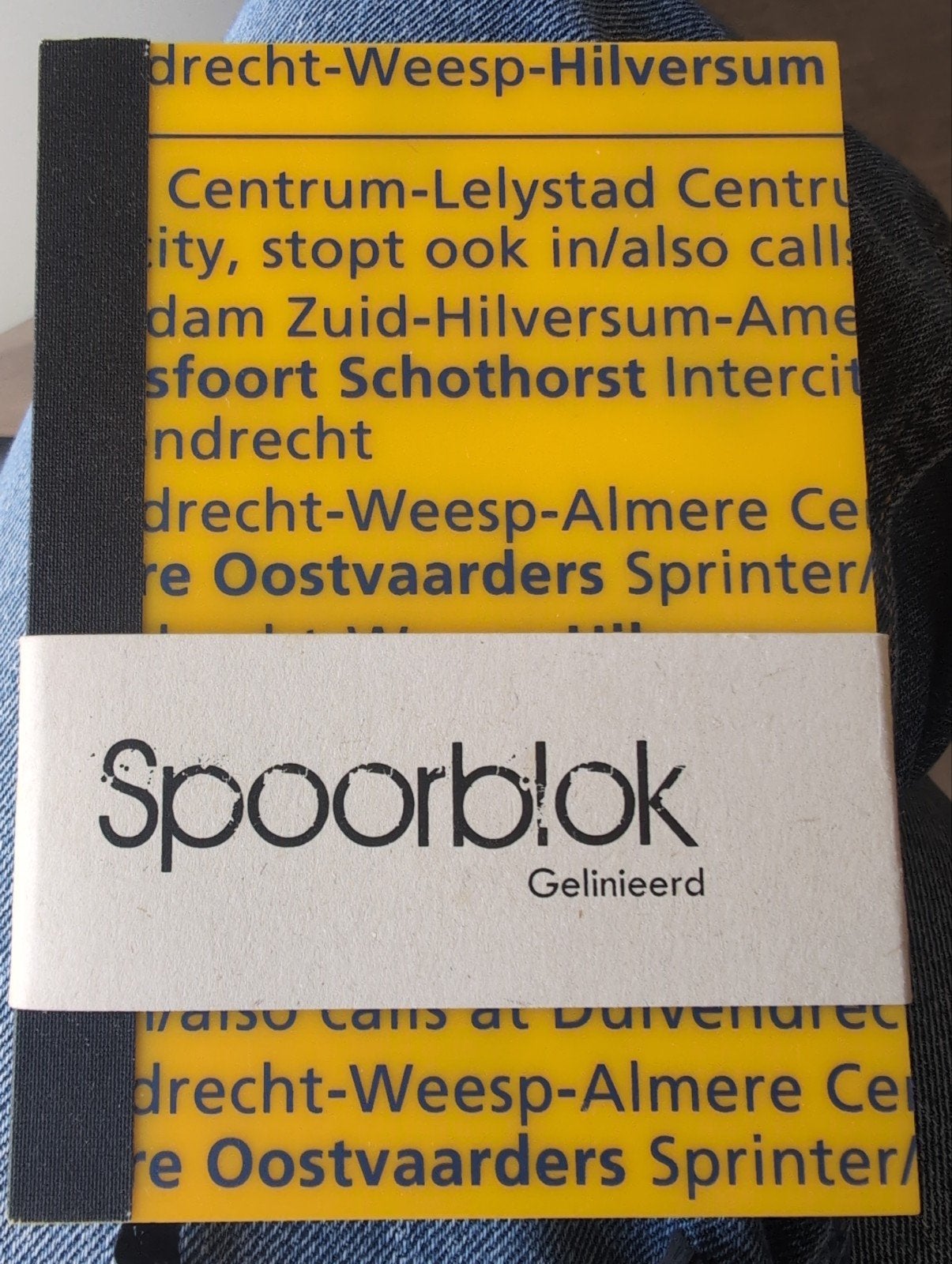 Notitieboekje A6 NS - Spoorblok, Ophalen of Verzenden, Nieuw