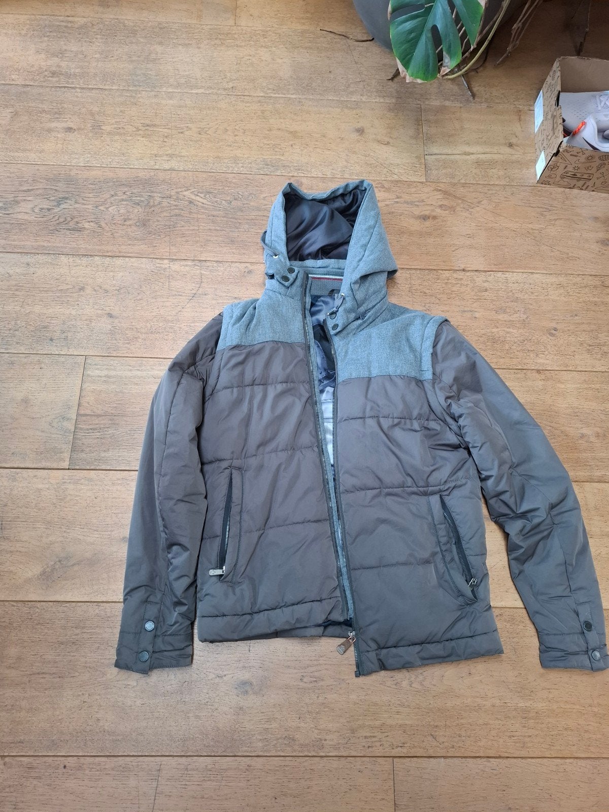 Fortezza winterjas heren maat 48/50 (M) - Zo goed als nieuw, Bruin, Maat 48/50 (M), Ophalen of Verzenden, Fortezza