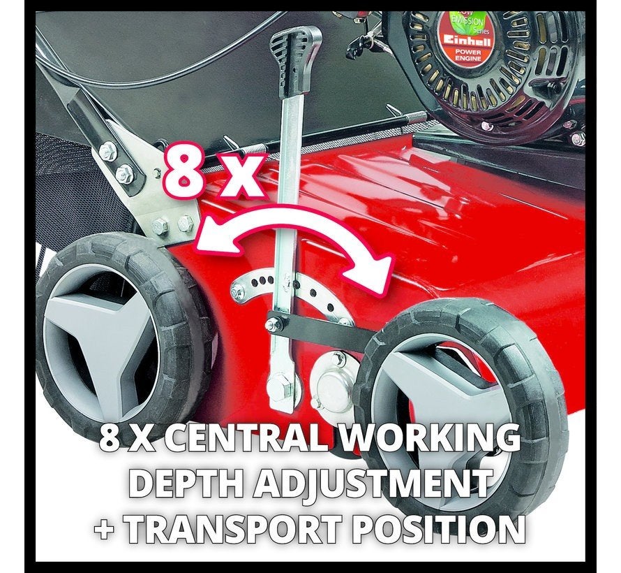 Herfstdeal!! Einhell GC-SC 4240P Motor verticuteermachine!!, Ophalen, Nieuw, Benzine, Einhell
