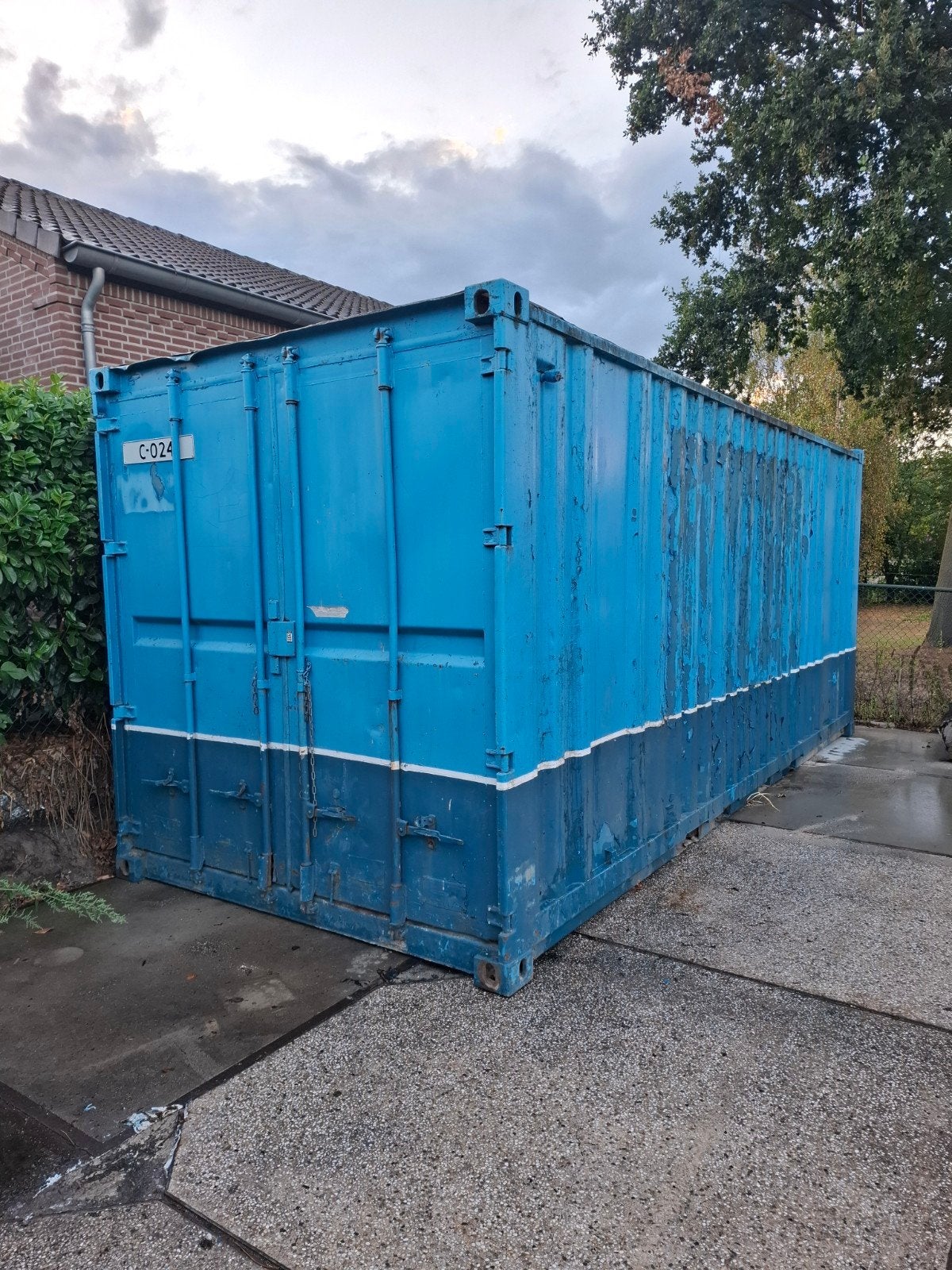 20ft container met schappen, Ophalen of Verzenden