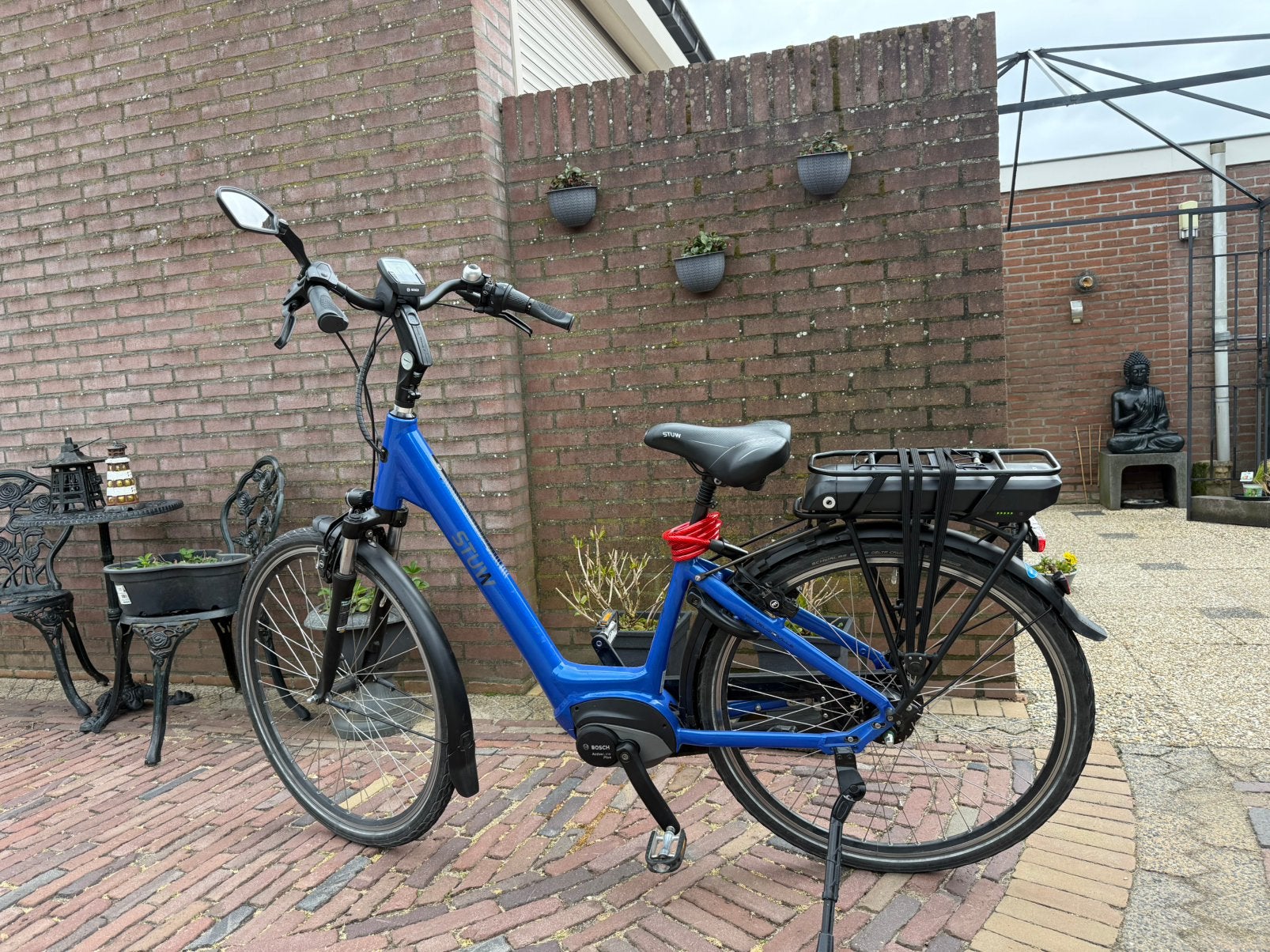 Stuw elektrische fiets, Fietsen en Brommers, Fietsen | Tandems, Ophalen, Minder dan 10 versnellingen, Vering, Minder dan 49 cm