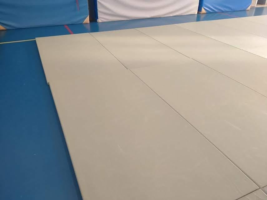 25 gebruikte judomatten (2x1) olijfgroen, Sport en Fitness, Maat XS of kleiner, Ophalen, Gebruikt, Judo
