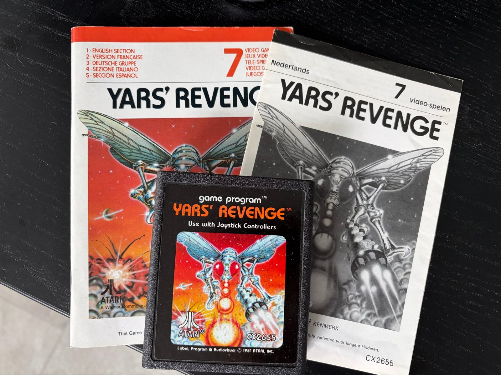 Atari 2600 Yars' Revenge - Klassieke Shooter Game, Gebruikt, Shooter, 1 speler, Ophalen of Verzenden