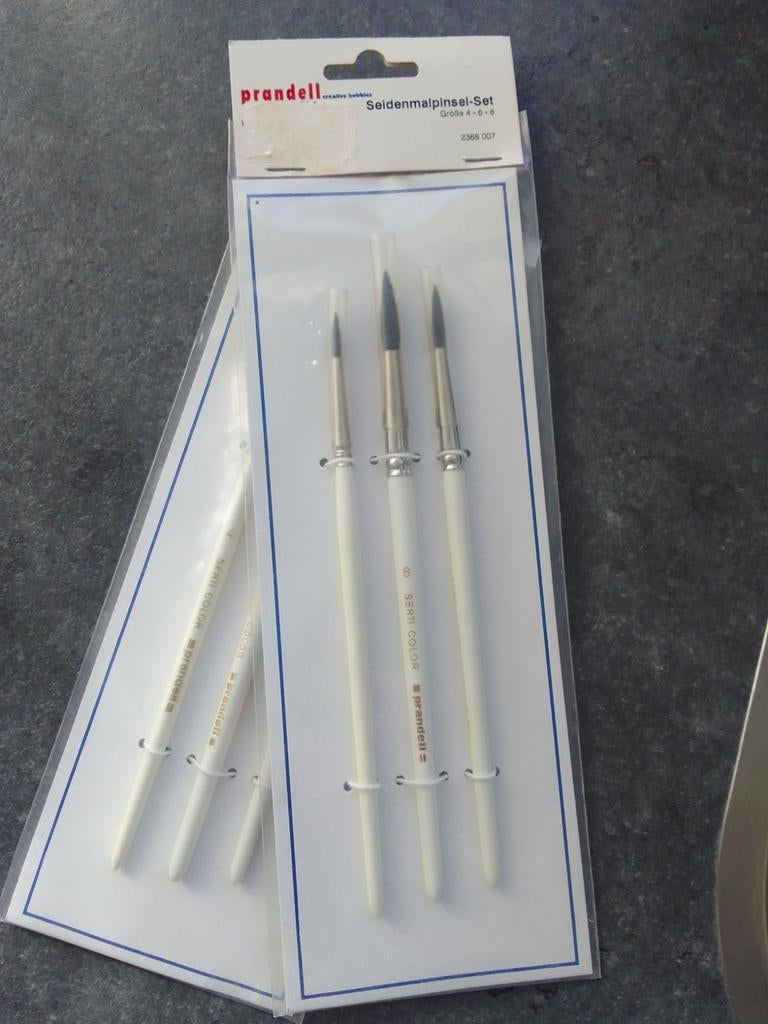Penselen 4+6+8   2 setjes, Ophalen of Verzenden