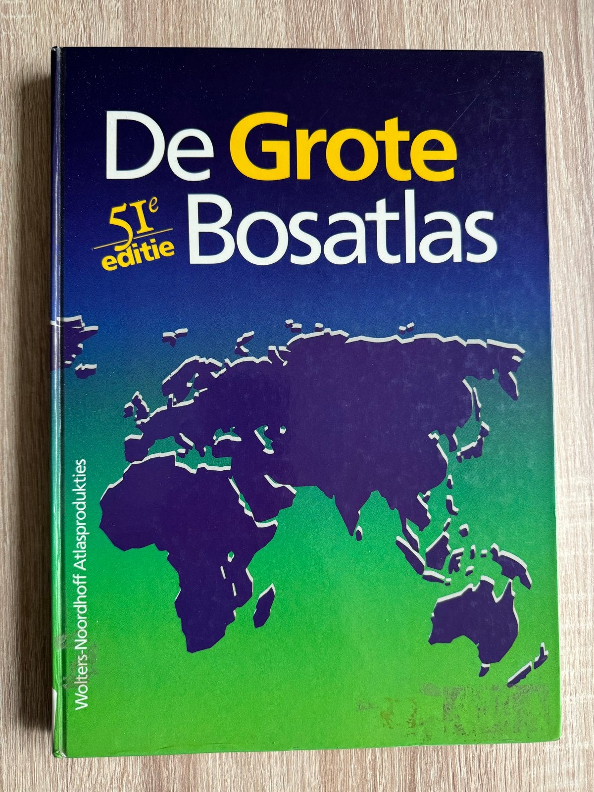 De Grote Bosatlas 51e editie - Wolters-Noordhoff, Boeken, Bosatlas, Ophalen of Verzenden, Zo goed als nieuw, 1800 tot 2000