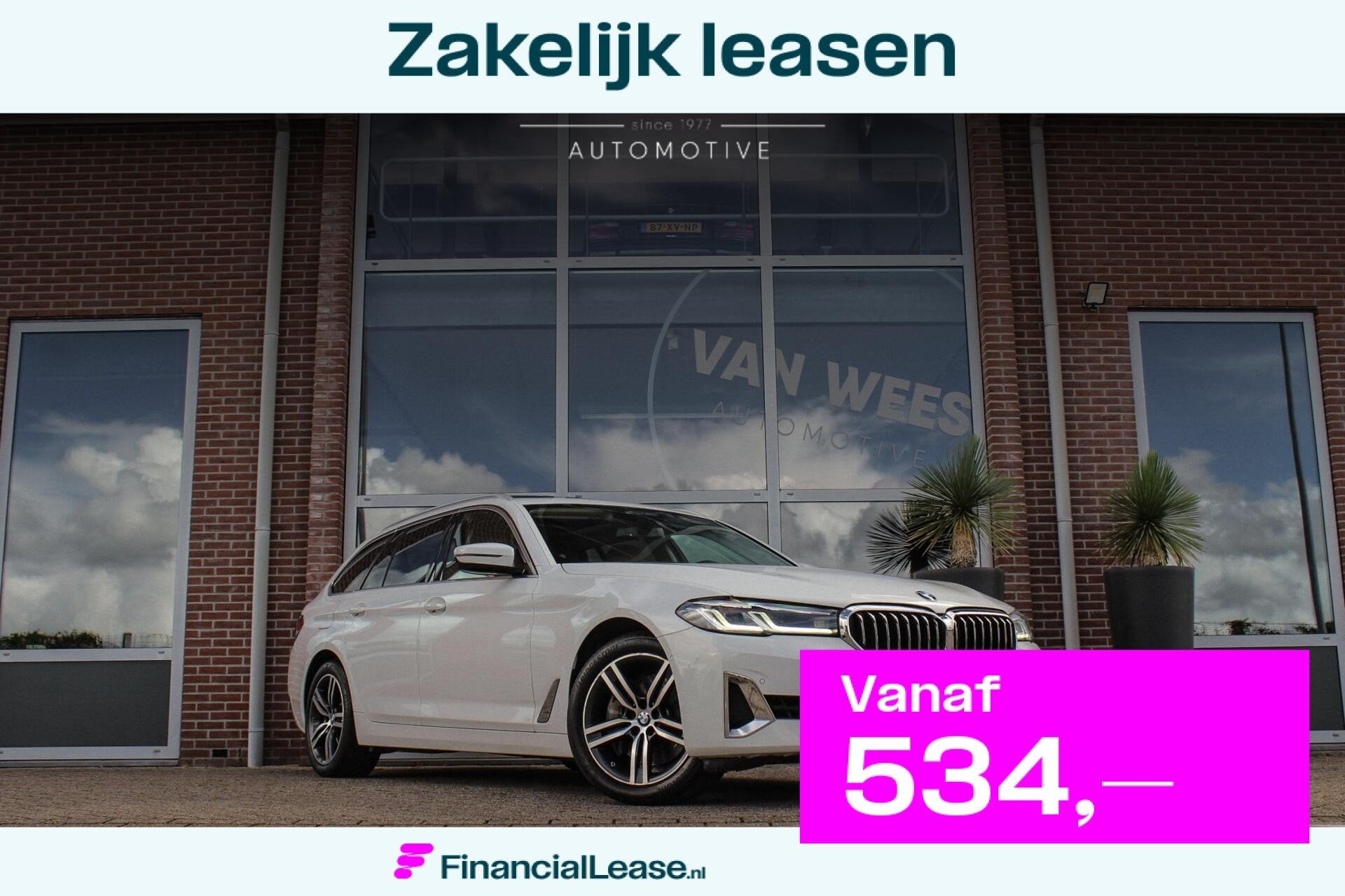 BMW 5-serie Touring 540i xDrive High Executive Luxury-Line |, Dealer onderhouden, Gebruikt, Euro 6, 2000 kg
