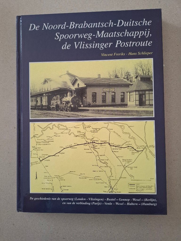 De Noord-Brabantsch-Duitsche Spoorweg-Maatschappij, Verzamelen, Ophalen of Verzenden, Zo goed als nieuw, Trein, Boek of Tijdschrift