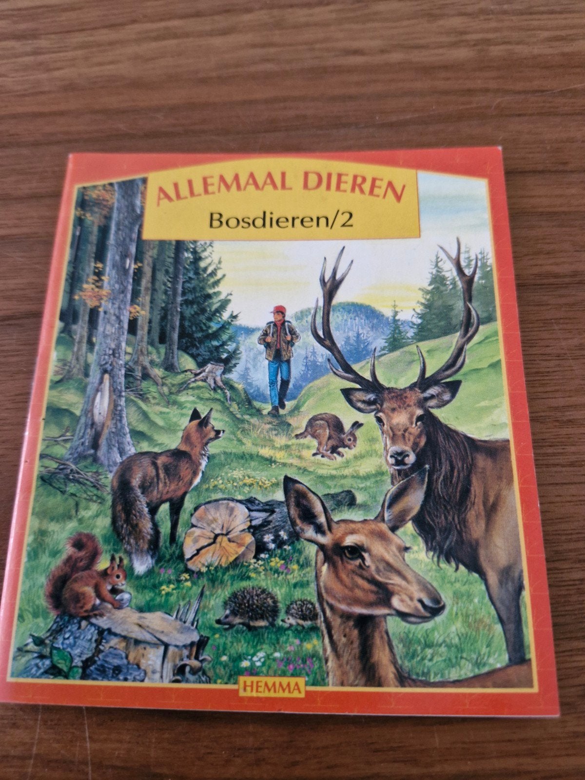 Allemaal Dieren: Bosdieren/2 - Hemma kinderboek, Boeken, Ophalen of Verzenden, Zo goed als nieuw, Overige diersoorten, Gemma van Leeuwen