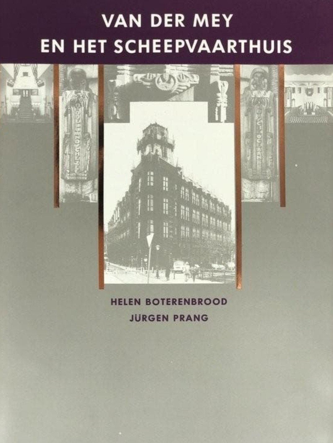 VAN DER MEIJ EN HET SCHEEPVAARTHUIS Amsterdamse School, Verzenden, Zo goed als nieuw