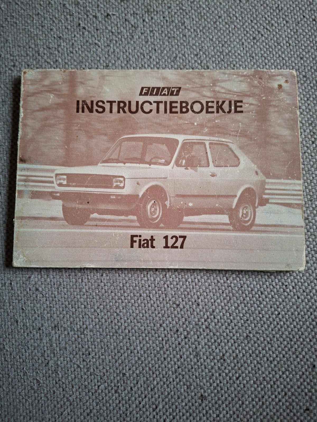 Instructieboekje Fiat 127, Ophalen of Verzenden