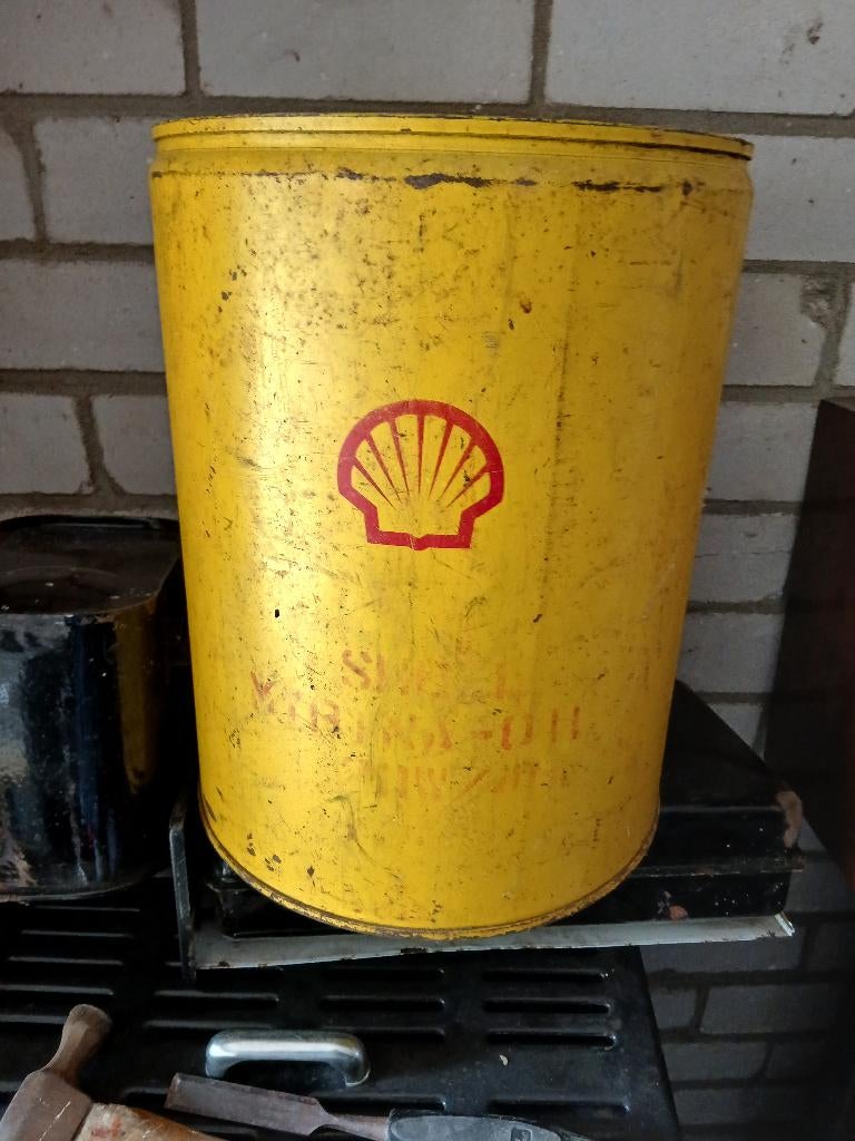 Shell vintage olie vat, Ophalen, Nieuw