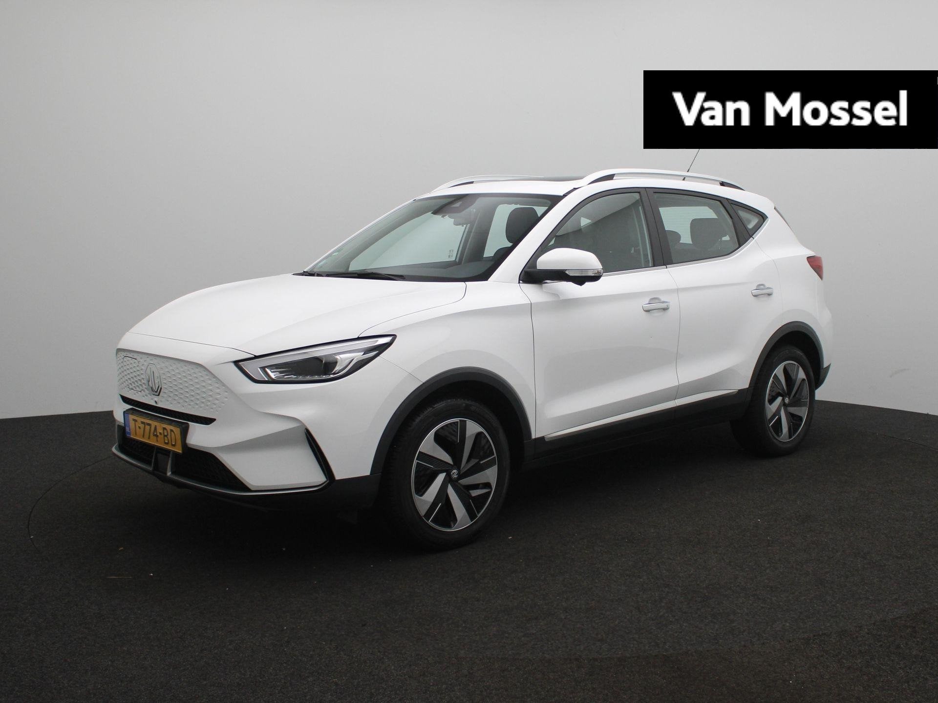 MG ZS EV Long Range Luxury 70 kWh | Apple Carplay/Android Au, Auto's, 12 maanden, Gebruikt, ZS, Wit