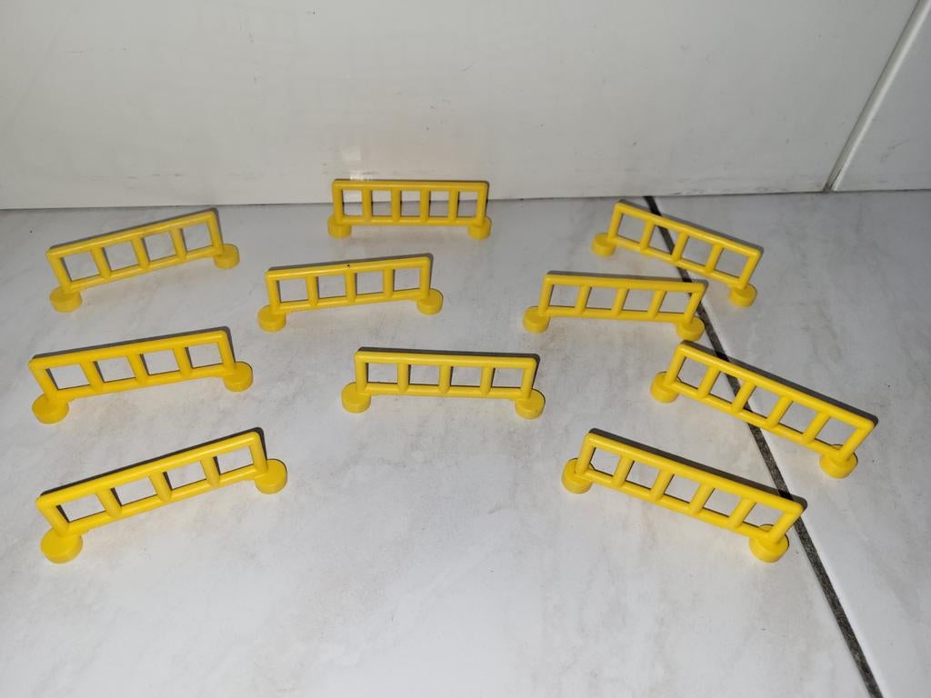 Duplo set met 10 hekjes set 5, Gebruikt, Ophalen of Verzenden, Duplo, Duplo