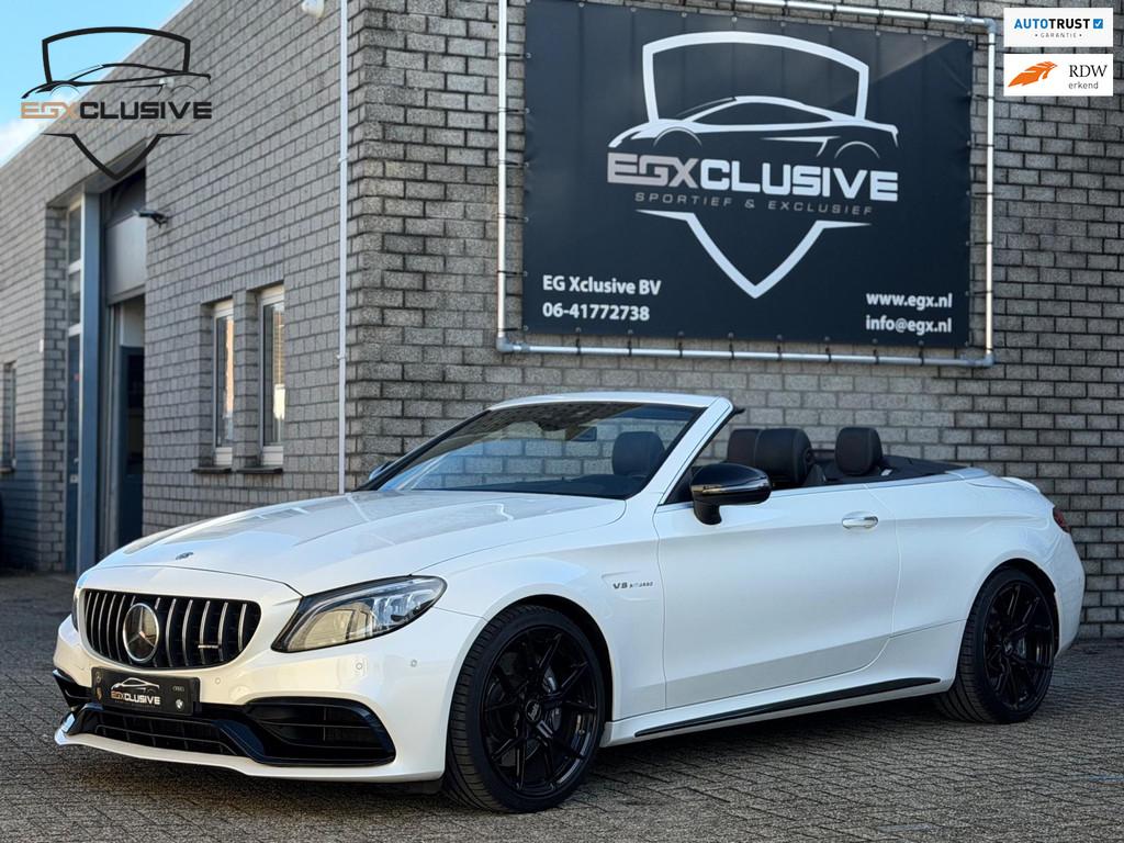 Mercedes-Benz C-klasse Cabrio AMG 63 Premium Plus Pack Facel, Automaat, Adaptive Cruise Control, Achterwielaandrijving, Gebruikt