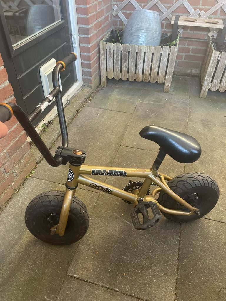 Mini ROCKER BMX stuntfiets, Ophalen of Verzenden, Gebruikt, Staal, Minder dan 16 inch