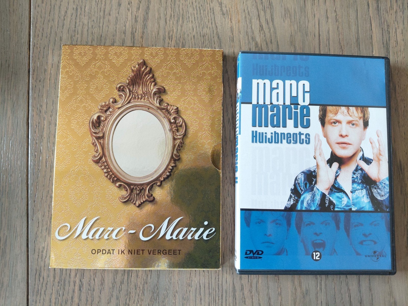 2 voorstellingen van Marc Marie Huijbregts, Ophalen of Verzenden, Zo goed als nieuw