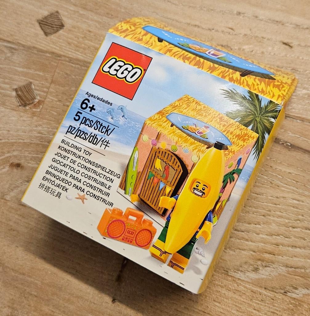 Lego 5005250 Party Banana Juice Bar, Lego Minifigures, nieuw, Lego, Nieuw, Ophalen of Verzenden, Minifiguren serie