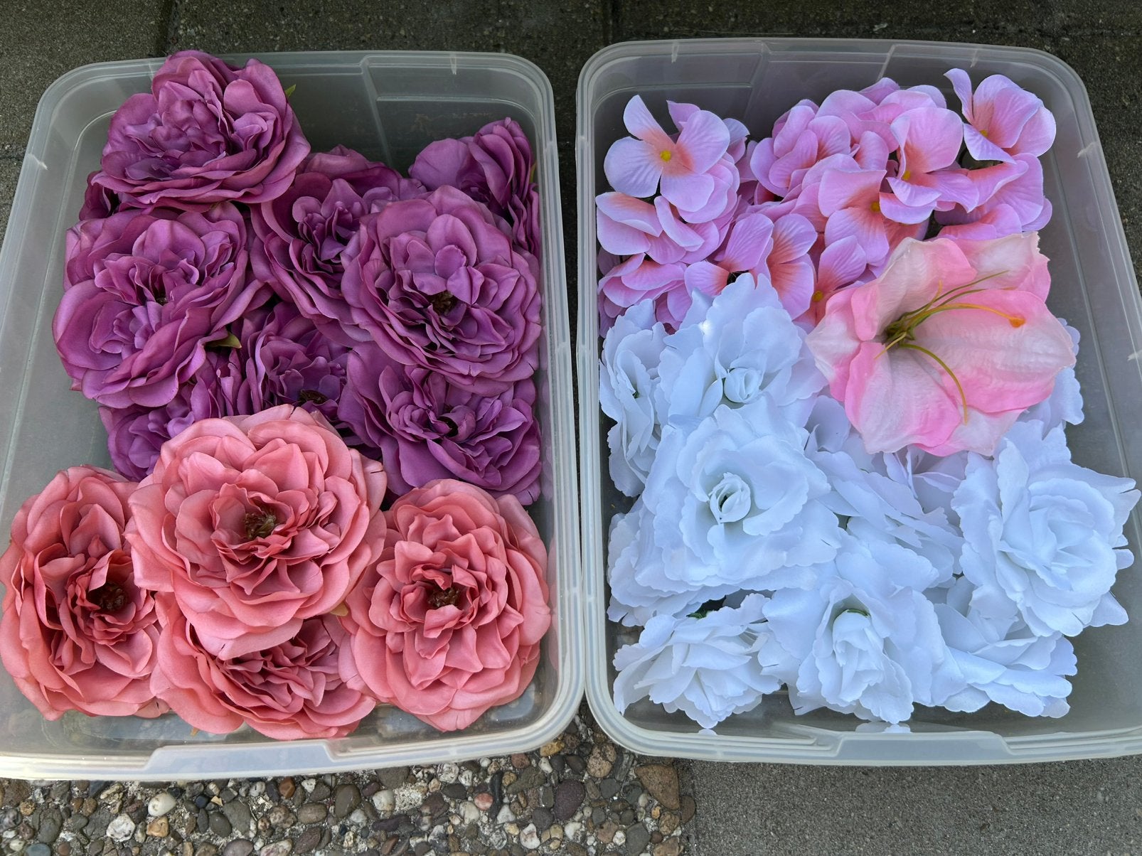 Restpartij kunstbloemen bloemen partij handel 31 stuks, Huis en Inrichting, Woonaccessoires | Kunstplanten en Kunstbloemen, Binnen