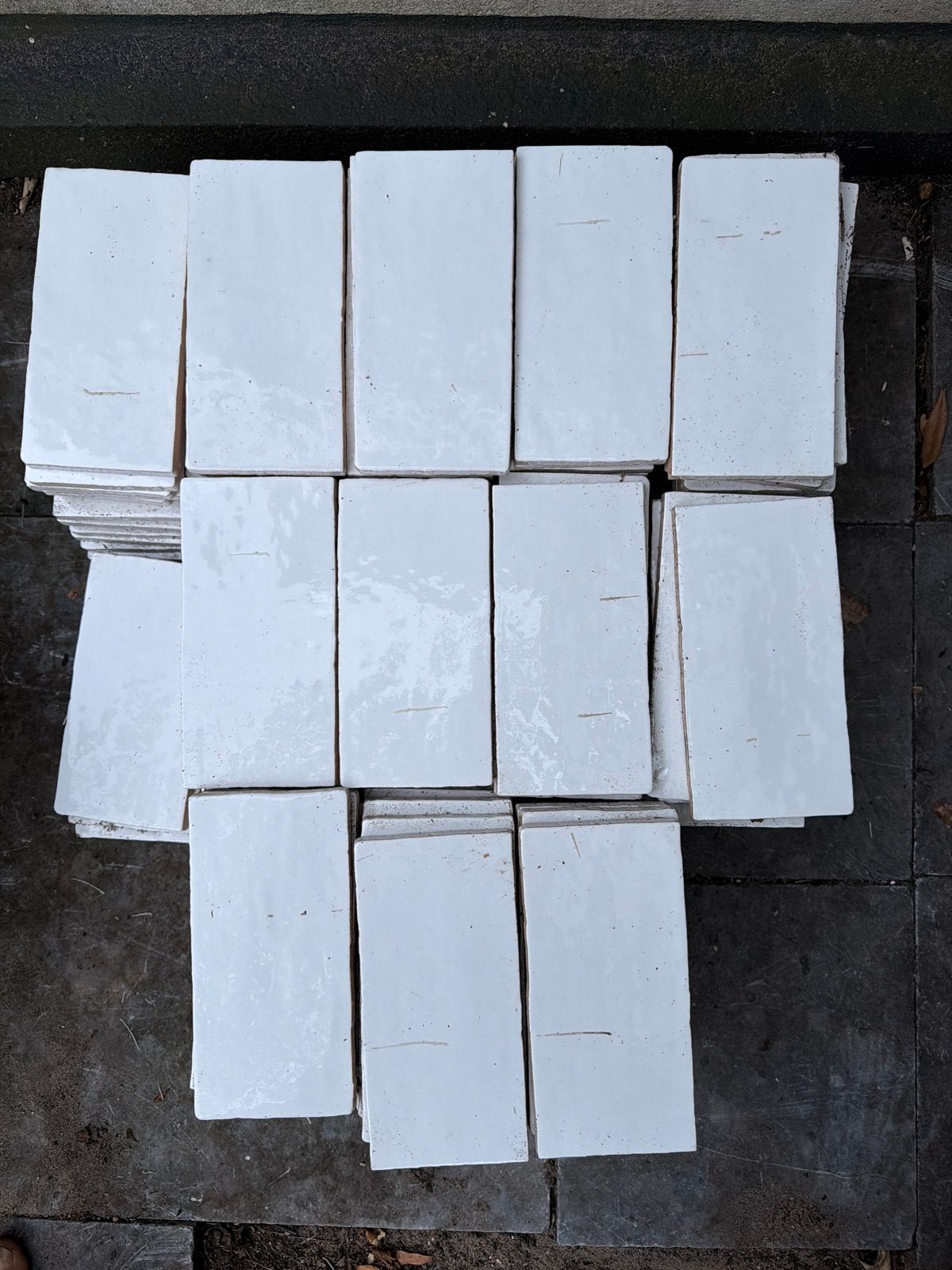 Gratis badkamertegels 20x10 cm - 250 stuks (5 m²), Ophalen, Nieuw, Minder dan 20 cm, Wandtegels