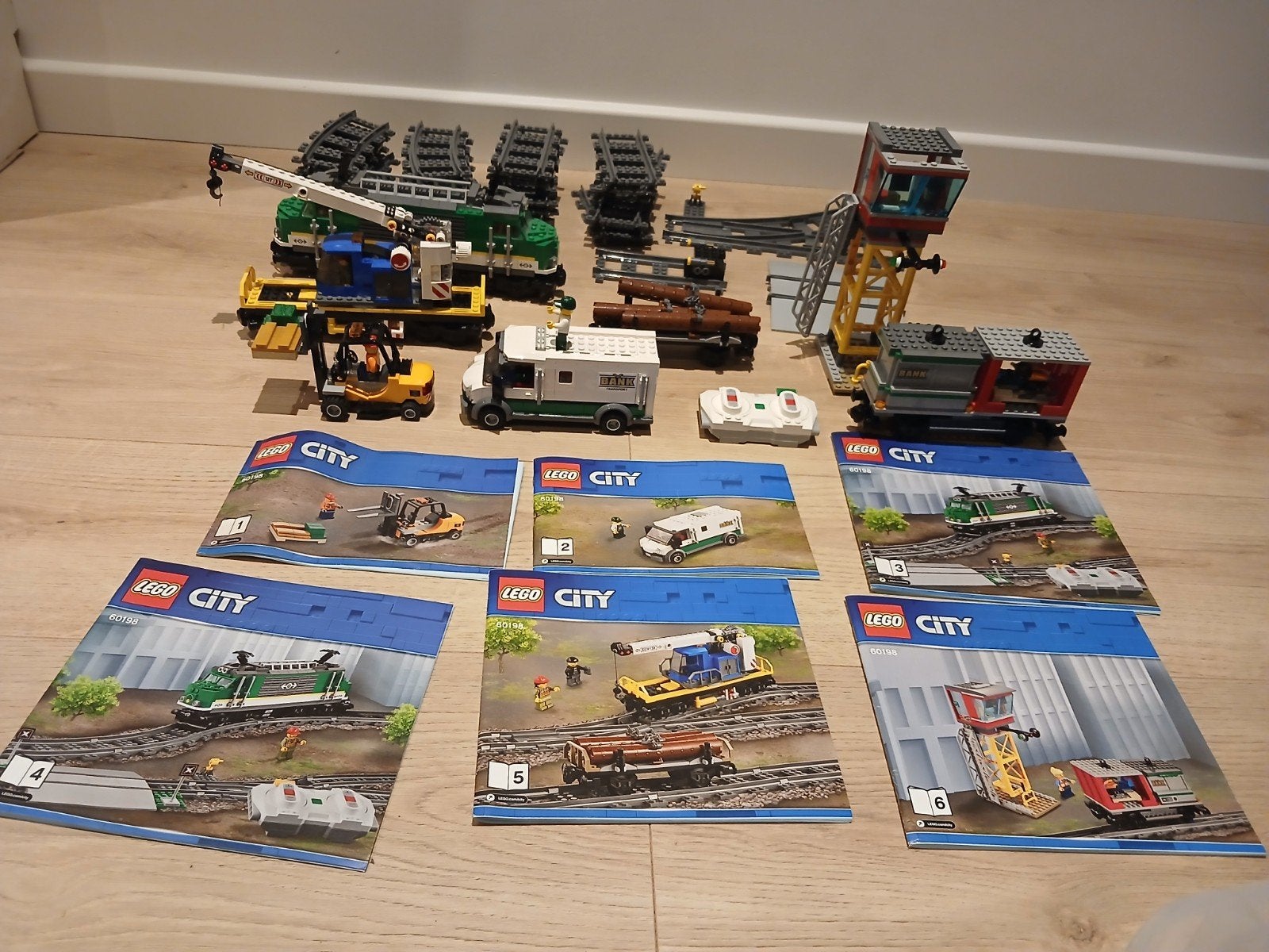 LEGO 60198 Vrachttrein, Ophalen, City, Lego, Compleet