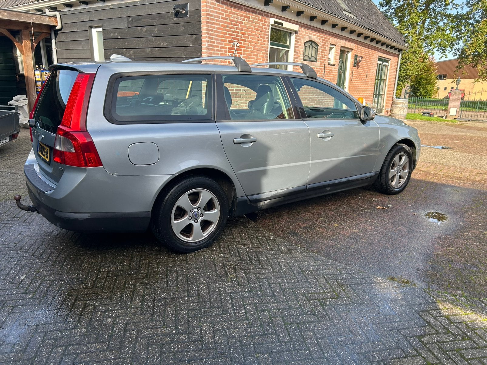 Volvo V70 2.0 2009 zilver in onderdelen, Ophalen of Verzenden, Gebruikt, Volvo