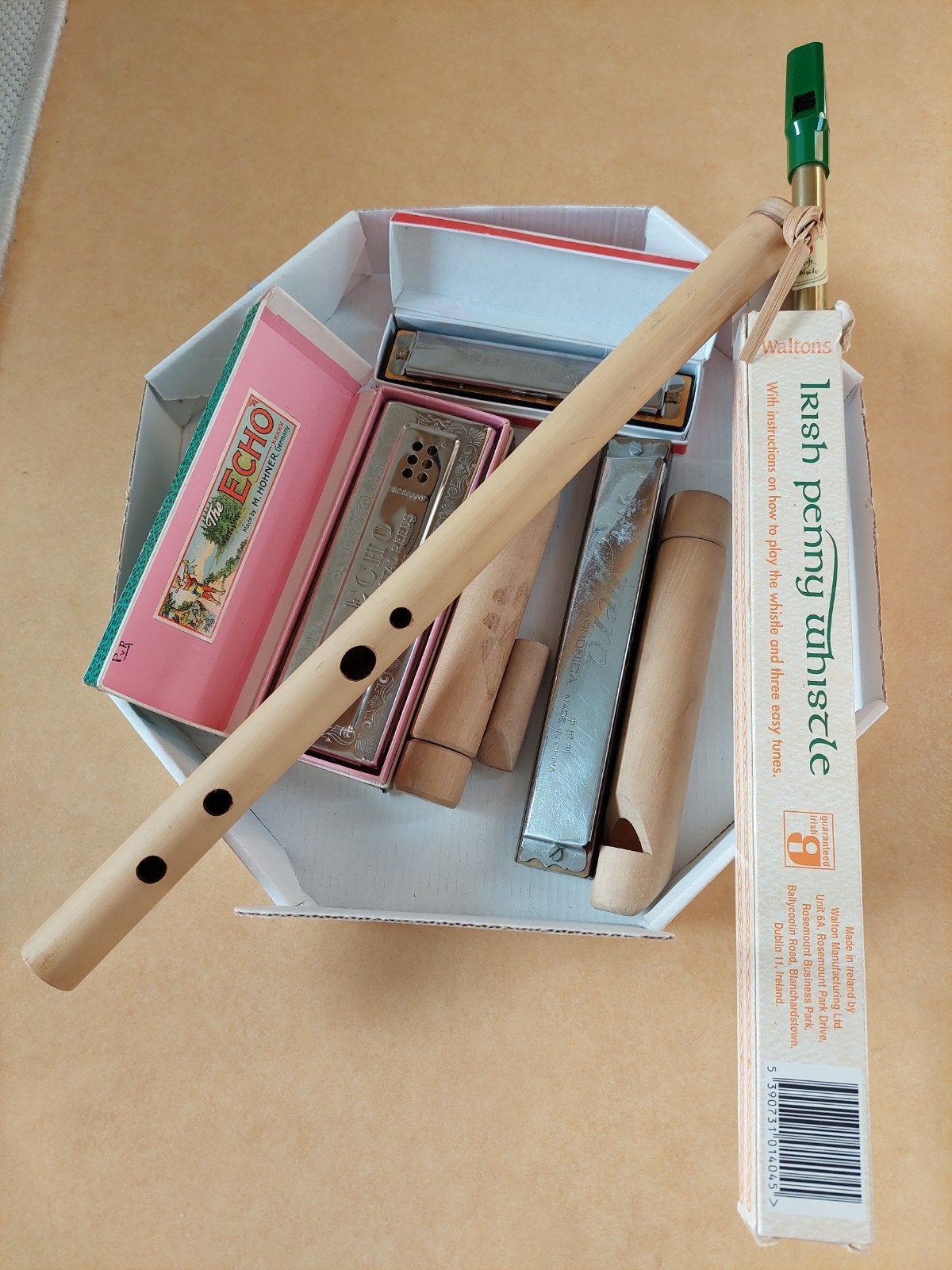 Diverse mondharmonica's en fluiten - ook los te koop, Muziek en Instrumenten, Ophalen of Verzenden, Gebruikt, C-mondharmonica