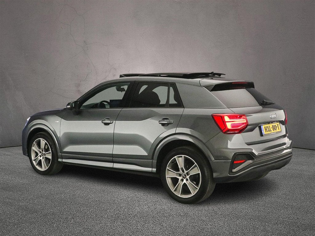 Audi Q2 35 TFSI S Edition | Panoramadak | Adaptive cruise co, Auto's, Audi, 4 cilinders, 150 pk, Leder en Stof, Origineel Nederlands