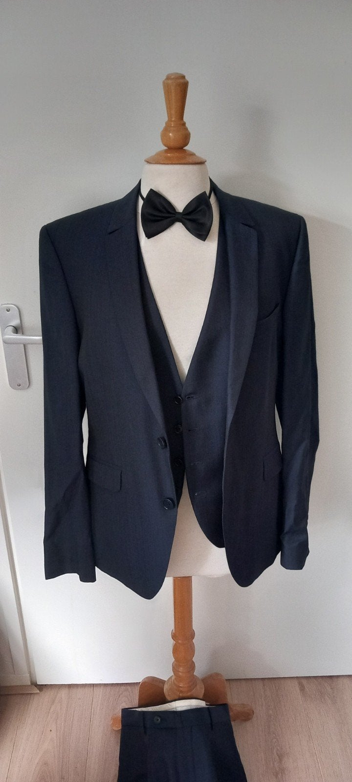 cos$mo pak, blazer, colbert, broek, gilet, maat 48, strikje, Kleding | Heren, Ophalen of Verzenden, Zo goed als nieuw, Maat 48/50 (M)