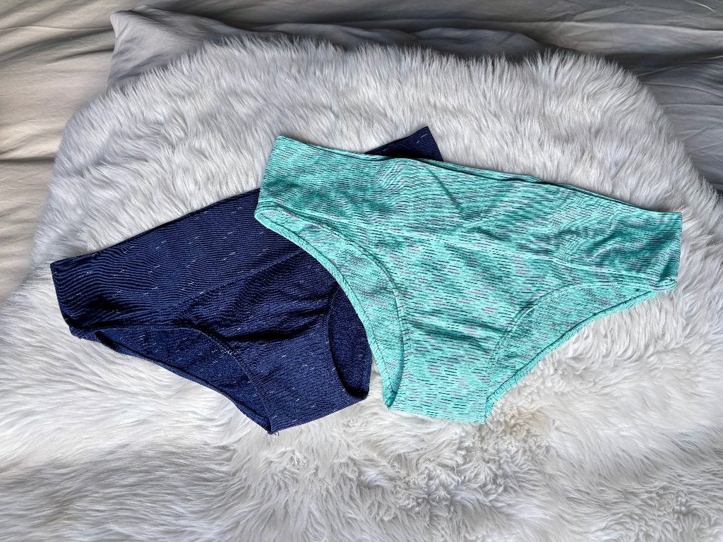2 spandex slipje lage heup - L, Kleding | Dames, Verzenden, Groen, Slip