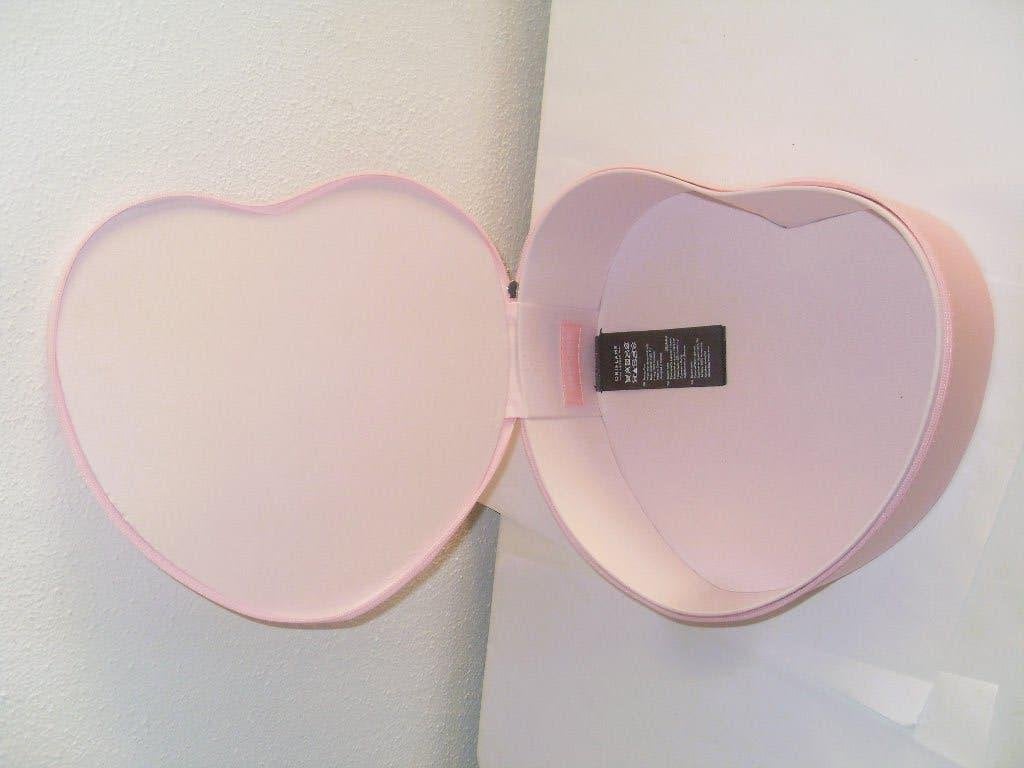 Opbergdoos roze / kado doos liefde / hartjesdoos met rits, Ophalen of Verzenden, Zo goed als nieuw