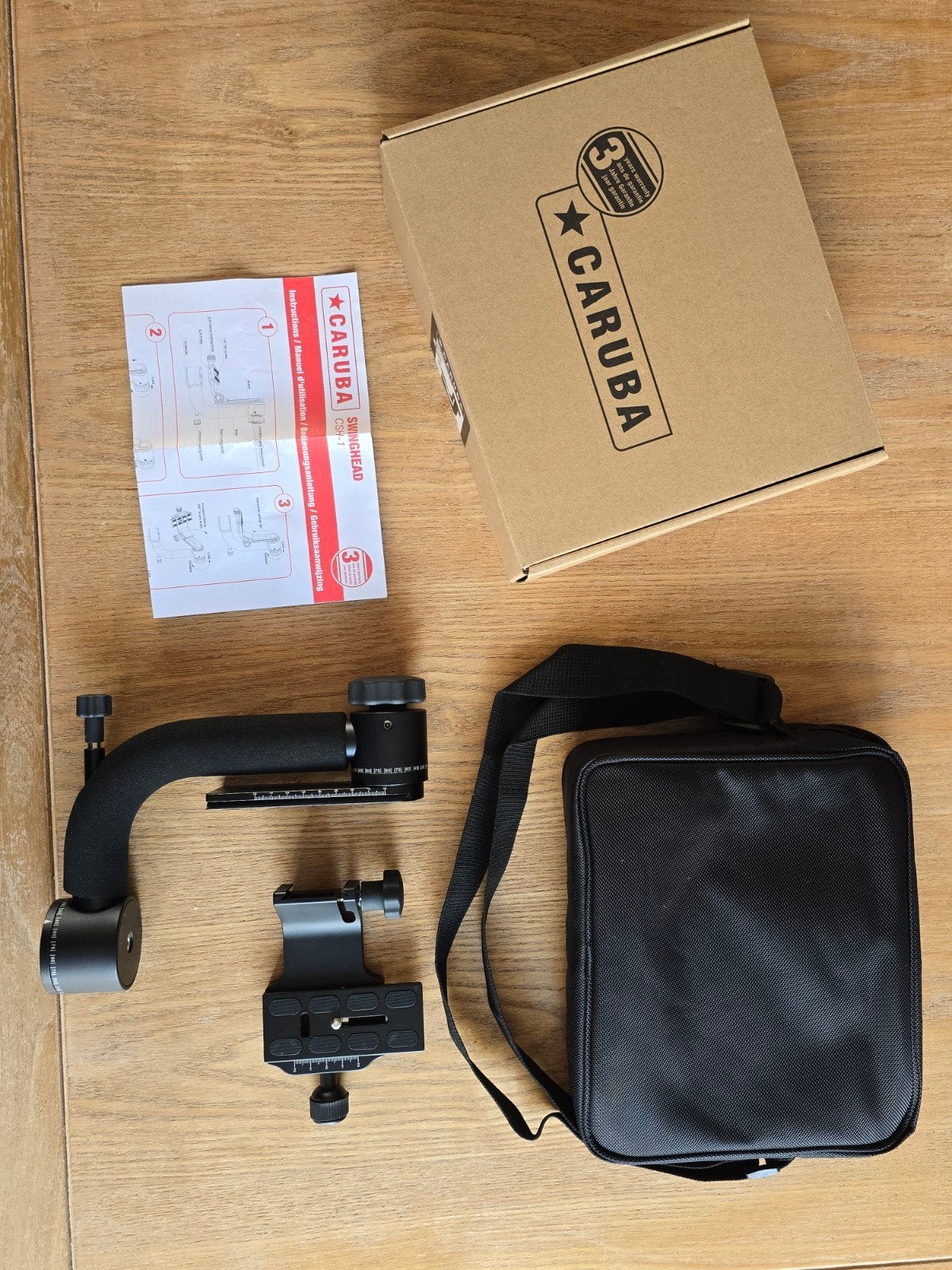 Caruba CSH-1 Gimbal Swinghead  nieuw, Audio, Tv en Foto, Overige merken, Nieuw, Ophalen of Verzenden, Gimbal