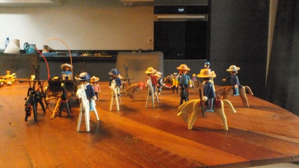 huifkar met cowboys, Ophalen, Gebruikt, Losse onderdelen, Overige typen