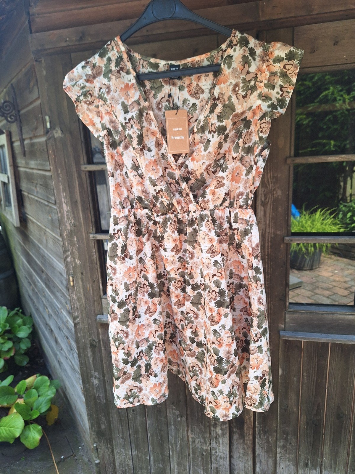 Leuk bloemen jurkje, nieuw met kaartje, maat M, Maat 38/40 (M), Nieuw, Ophalen of Verzenden, Boven de knie