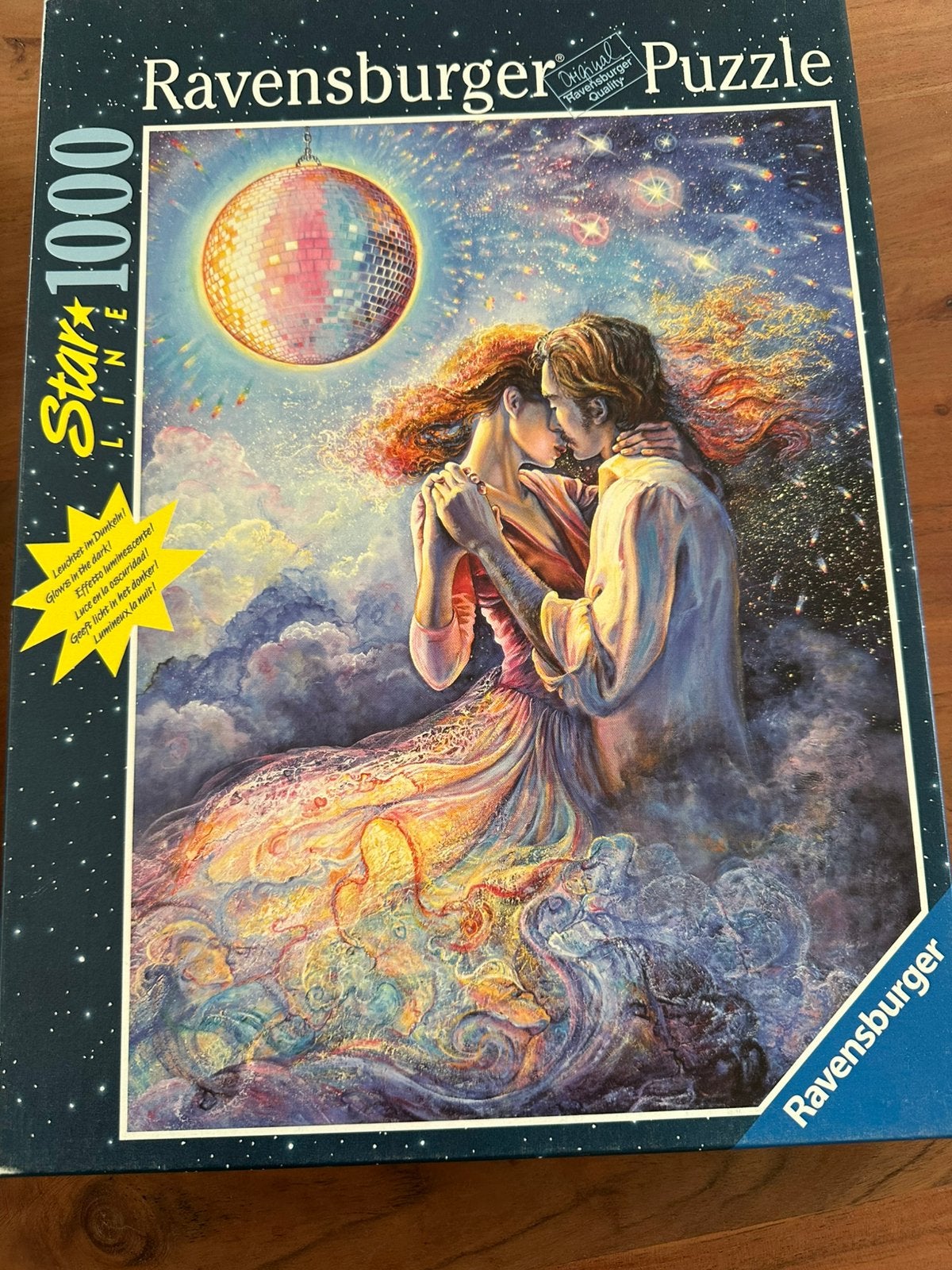 2 glow  in the dark puzzels, Ophalen of Verzenden, 500 t/m 1500 stukjes, Zo goed als nieuw
