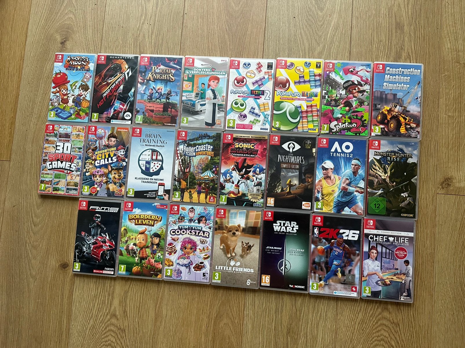 Nintendo Switch Spellen/Games: 20 euro per spel!!!, Overige genres, 1 speler, Ophalen of Verzenden, Zo goed als nieuw