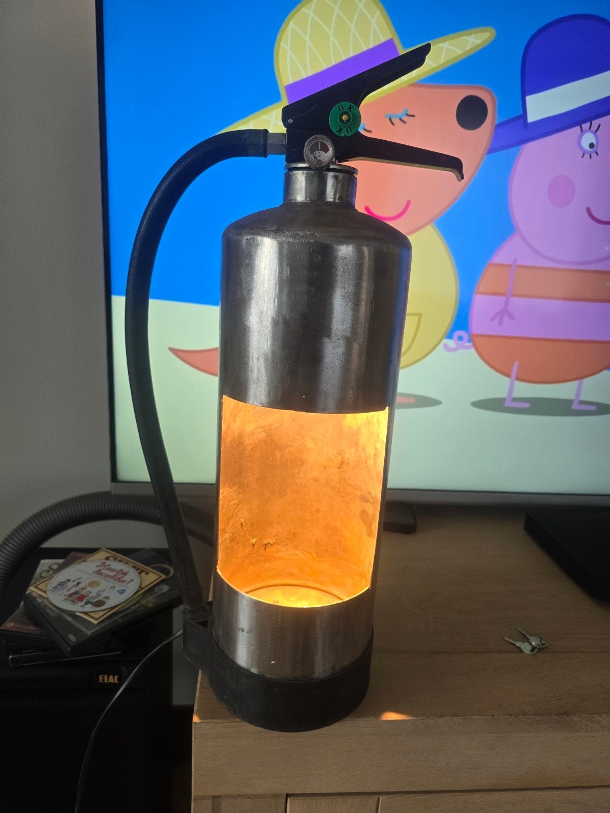 Brandblusser lamp € 40 euro, Ophalen of Verzenden
