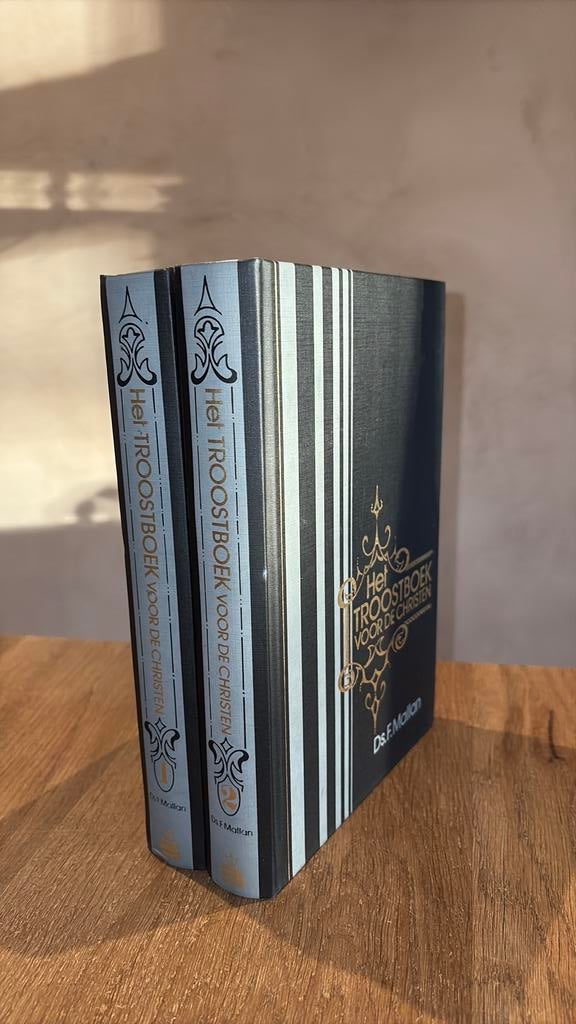 KR-1 Ds F Mallan Het Troostboek voor de christen Deel 1 en 2, Boeken, Godsdienst en Theologie, Ophalen of Verzenden, Gelezen