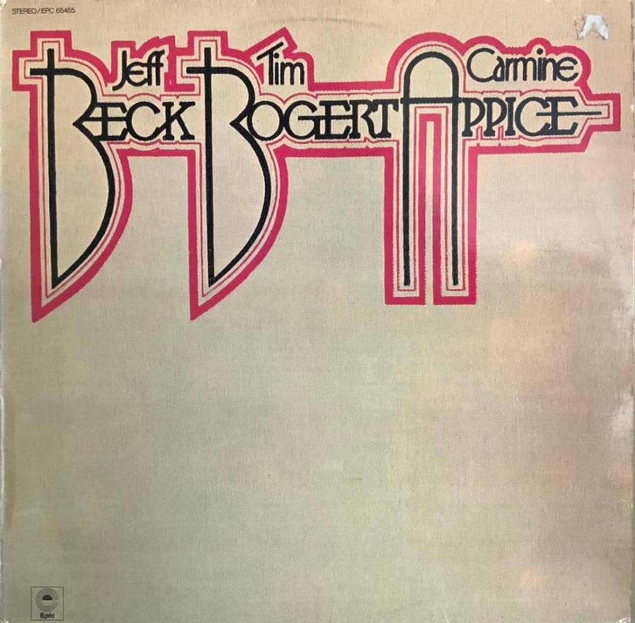 Vinyl Jeff Beck (Boogert & Appice), Verzenden, Gebruikt